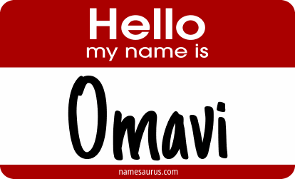 Hello my name is Omavi png download