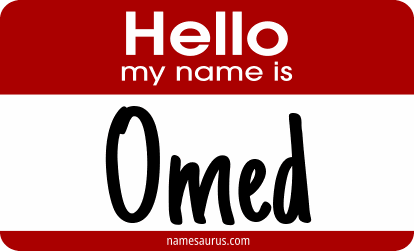 Hello my name is Omed png download