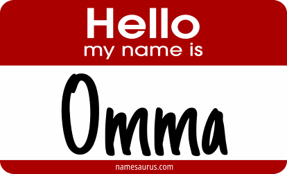 Hello my name is Omma png download