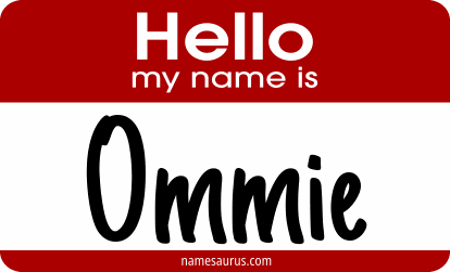 Hello my name is Ommie png download