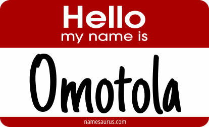 Hello my name is Omotola png download