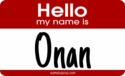 Hello my name is Onan png download