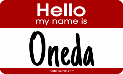 Hello my name is Oneda png download