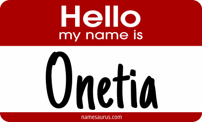 Hello my name is Onetia png download