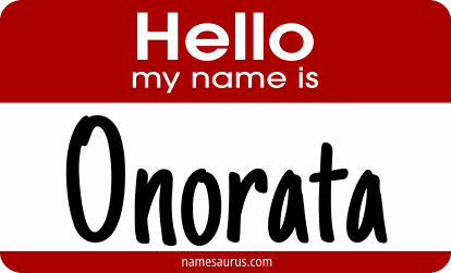 Hello my name is Onorata png download