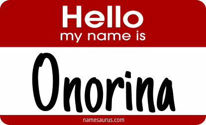Hello my name is Onorina png download