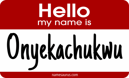 Hello my name is Onyekachukwu png download