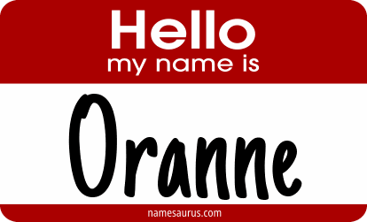 Hello my name is Oranne png download