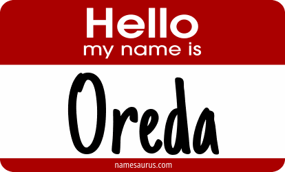 Hello my name is Oreda png download