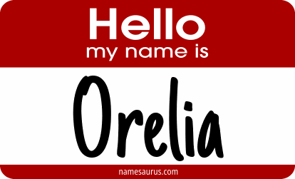 Hello my name is Orelia png download