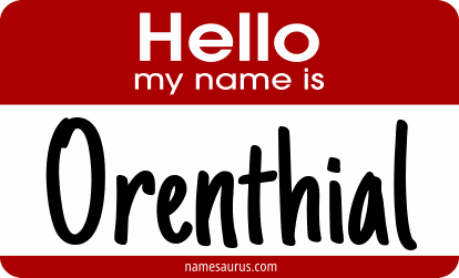 Hello my name is Orenthial png download