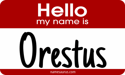Hello my name is Orestus png download