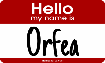 Hello my name is Orfea png download