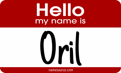 Hello my name is Oril png download
