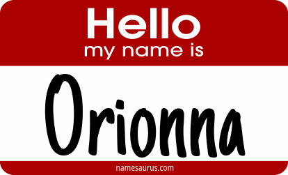 Hello my name is Orionna png download