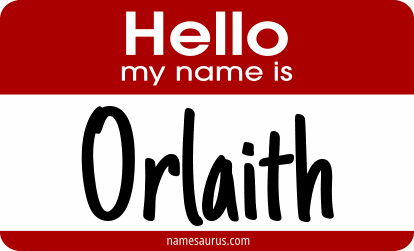 Hello my name is Orlaith png download