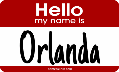 Hello my name is Orlanda png download