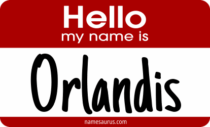 Hello my name is Orlandis png download