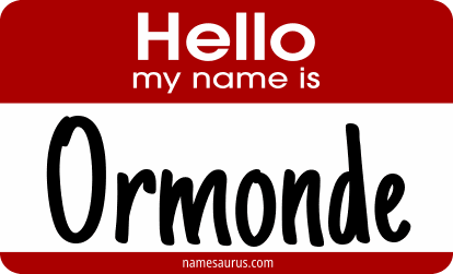 Hello my name is Ormonde png download