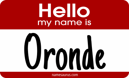 Hello my name is Oronde png download
