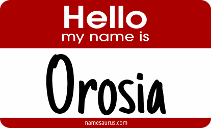 Hello my name is Orosia png download