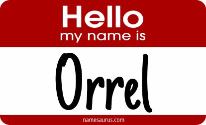Hello my name is Orrel png download