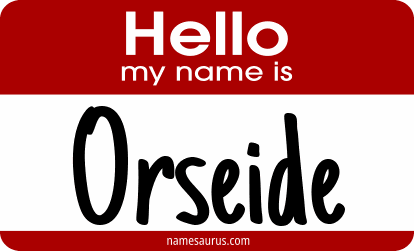 Hello my name is Orseide png download