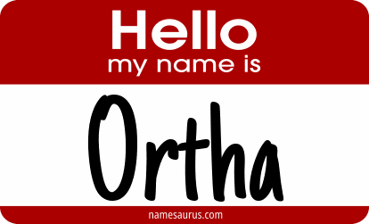 Hello my name is Ortha png download