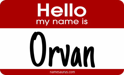 Hello my name is Orvan png download