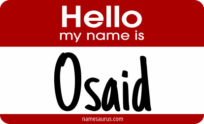 Hello my name is Osaid png download