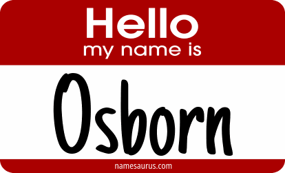 Hello my name is Osborn png download
