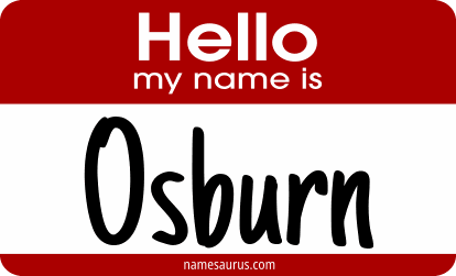 Hello my name is Osburn png download