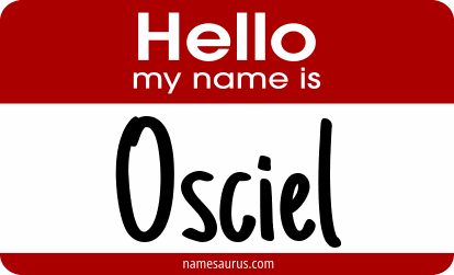 Hello my name is Osciel png download