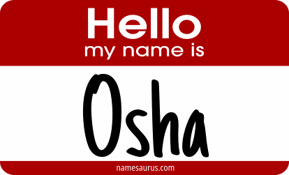 Hello my name is Osha png download