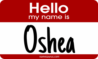 Hello my name is Oshea png download