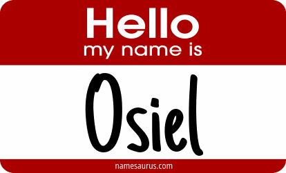 Hello my name is Osiel png download
