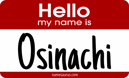 Hello my name is Osinachi png download