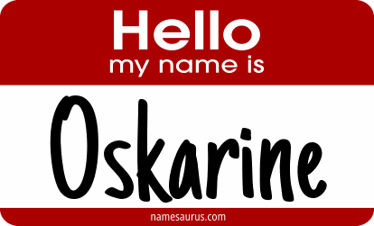 Hello my name is Oskarine png download
