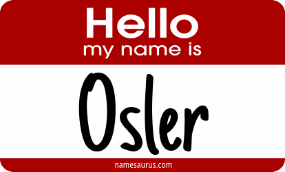 Hello my name is Osler png download