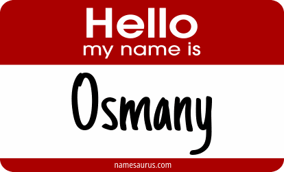Hello my name is Osmany png download