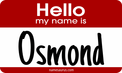 Hello my name is Osmond png download