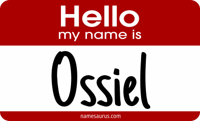 Hello my name is Ossiel png download