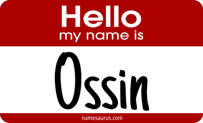 Hello my name is Ossin png download