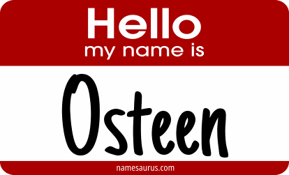 Hello my name is Osteen png download