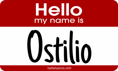 Hello my name is Ostilio png download