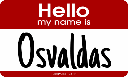 Hello my name is Osvaldas png download