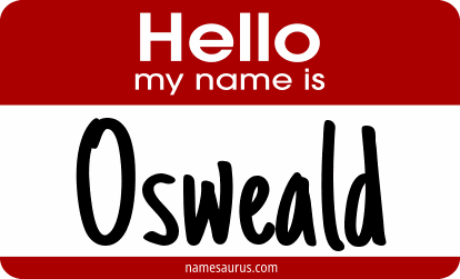 Hello my name is Osweald png download