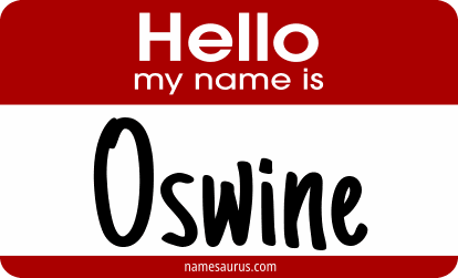 Hello my name is Oswine png download