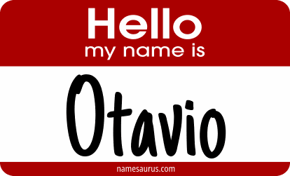 Hello my name is Otavio png download