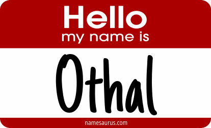 Hello my name is Othal png download